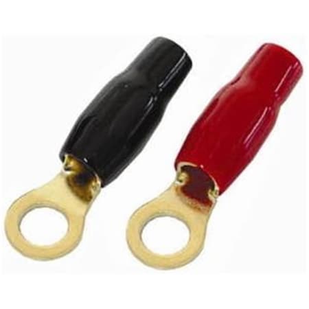Audiopipe 0 Gauge Ring Terminals, 2PK PBTR0